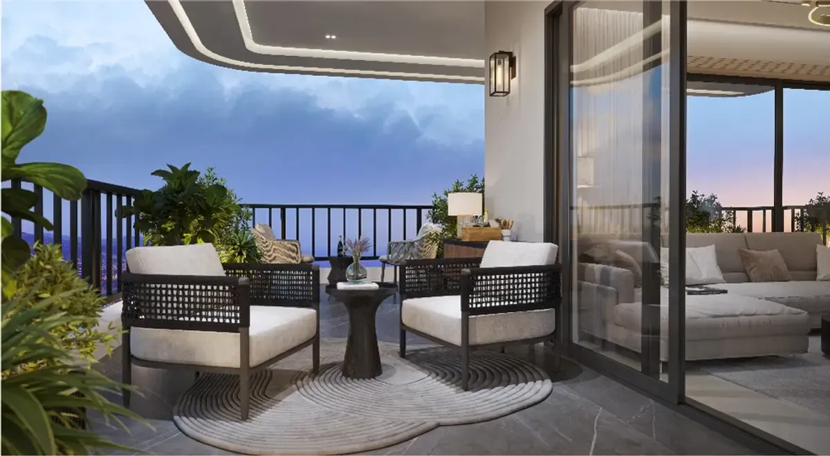 Sobha Altus wraparound balcony